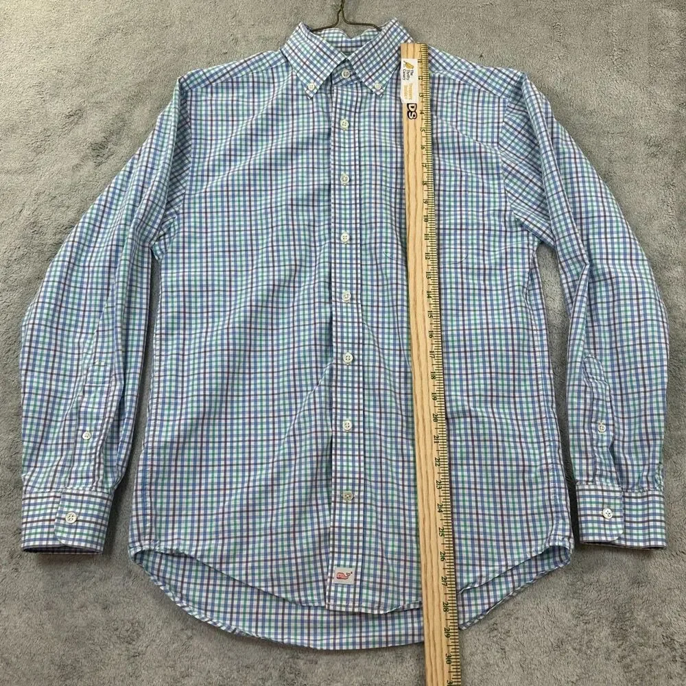 Vineyard Vines Button Down Shirt Men’s S Classic Fit Murray Multicolor Plaid